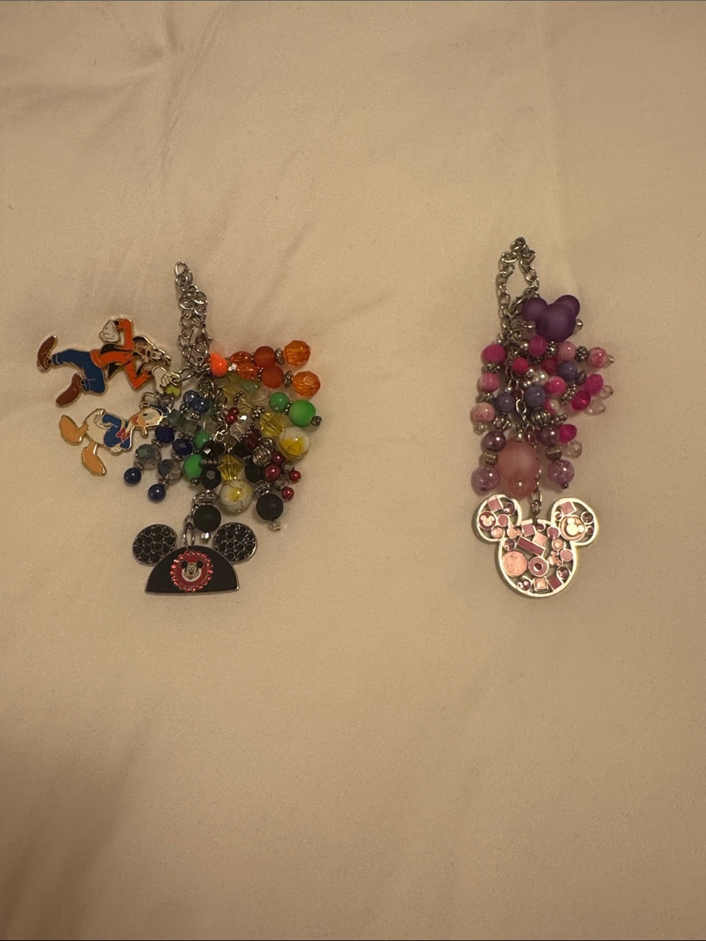 Disney trading pins purse charms